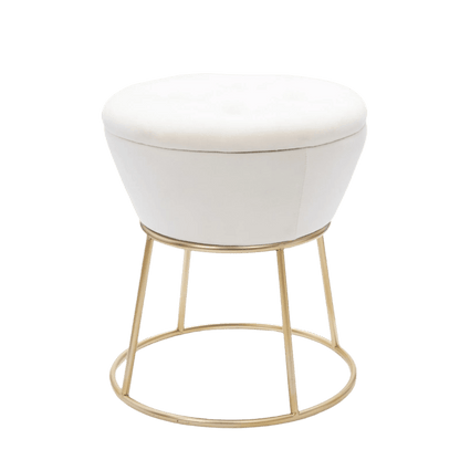 Liyana White Stool