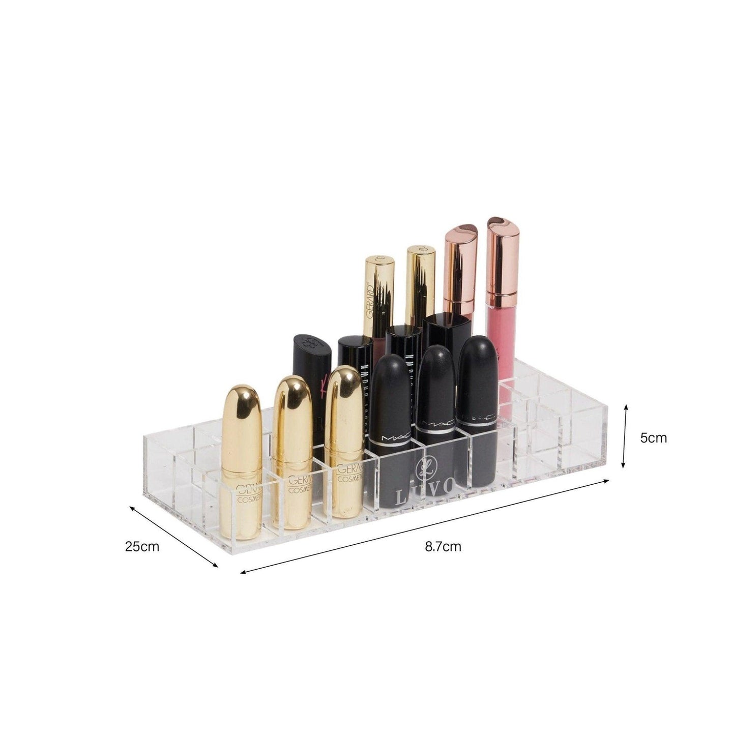 24 Lipstick Holder Organisers LUVO STORE 