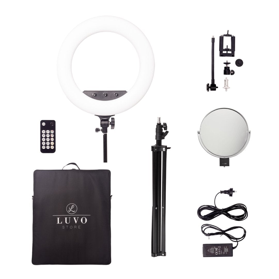 Glow & Co Deluxe Infinity 18 LED Ring Light