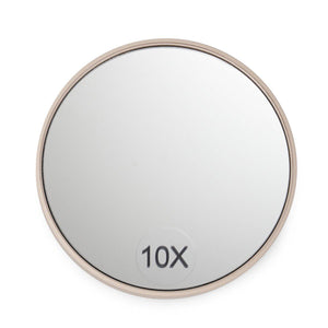 Mini Magnifying Mirror Luvo Store 10X Gold 